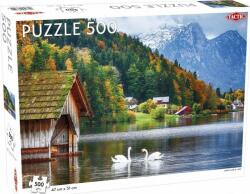 TACTIC Puzzle 500 Landscape: Swans on a Lake (427326)