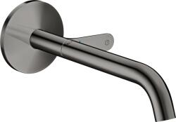 Hansgrohe ONE 220 falsík alatti mosócsaptelep Select kifolyóval, polírozott fekete króm 48112330 (48112330)