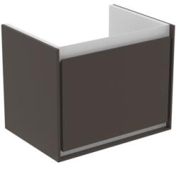 Ideal Standard Connect Air 50 cm fali mosdótartó szekrény 1 fiókkal, matt sötétbarna E0817VY (E0817VY)