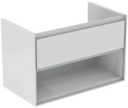 Ideal Standard Connect Air 80 cm fali mosdótartó szekrény nyitott polccal, fehér E0827B2 (E0827B2)