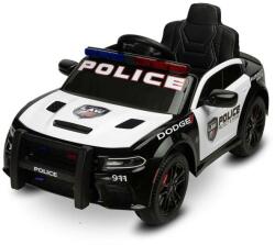 Toyz By Caretero Dodge Charger rendőrségi akkumulátoros jármű Fehér
