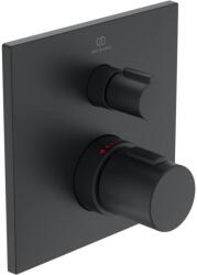 Ideal Standard Ceratherm C100 egy funkciós termosztátos falsík alatti csaptelep, silk black A6956XG (A6956XG)