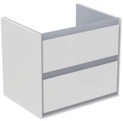 Ideal Standard Connect Air 60 cm fali mosdótartó szekrény 2 fiókkal, fehér/szürke E0818KN (E0818KN)