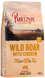 Purizon 400 g Purizon Adult vaddisznó & csirke gabonamentes száraz macskatáp rendkívüli árengedménnyel