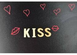 KISS betűk / fa felirat - 3, 5 cm (AC-355820)