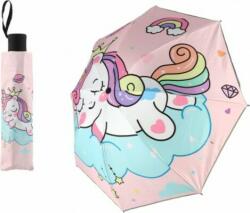 TEDDIES Esernyő Unicorn összecsukható szövet/fém 25cm rózsaszín (TD00861515)
