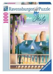 Ravensburger 1000 db-os puzzle - Postcard from Capri (17615) (17615)