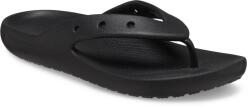 Crocs Classic Flip v2 flip-flop Cipőméret (EU): 43 - 44 / fekete
