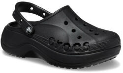 Crocs Baya Platform Clog női papucs Cipőméret (EU): 41 - 42 / fekete