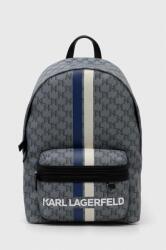 KARL LAGERFELD Раница Karl Lagerfeld в сиво голям размер с десен (241M3054)