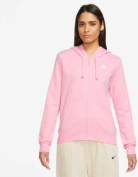 Nike w nsw club flc fz hoodie std xs | Femei | Hanorace | Roz | DQ5471-690 (DQ5471-690)