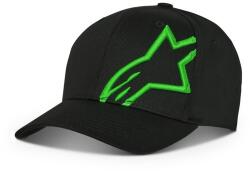 Alpinestars Kšiltovka Alpinestars Corp Snap 2 Hat černo-zelená (AIM186-544)