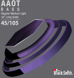 BlackSmith AAOT Bass, Regular Medium Light, 34 col, 45-105 stainless húr