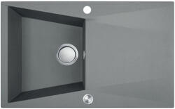 Laveo SBG_511T - LAVEO GRENADA gránit mosogató dugókiemelővel 780X480 szürke (SRG_511T)