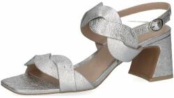 Caprice Sandale elegante, piele naturala 28317-42 Argintiu - 38 EU
