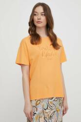 Mos Mosh t-shirt női, narancssárga - narancssárga L