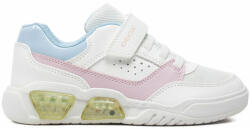 GEOX Sneakers Geox J Illuminus Girl J45HPA 0BUAS C0406 D White/Pink