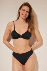 Women'Secret bikini felső HIBISCUS fekete, enyhén merevített kosaras, 6487571 - fekete 75B