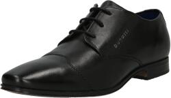 bugatti Pantofi cu șireturi 'Morino' negru, Mărimea 43 - aboutyou - 377,90 RON