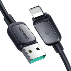 JOYROOM USB - Lightning Kábel - 2m 2.4A - Fekete (S-AL012A14B)