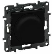 LEGRAND NiloéStep fényerőszabályzó 2vez. betét közp. fedéllel forgatógomb fekete 300W LEGRAND - 863552 (863552)