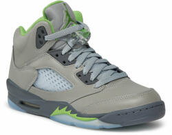 Nike Cipő Nike Air Jordan 5 Retro (GS) DQ3734 003 Silver/Green Bean/Flint Grey 36_5 Női