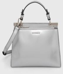 Coccinelle bőr táska ezüst - ezüst Univerzális méret - answear - 129 990 Ft