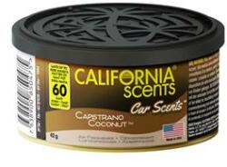 California Scents Autóillatosító konzerv, 42 g, CALIFORNIA SCENTS Capistrano Coconut (UCSA17) - irodaszermost