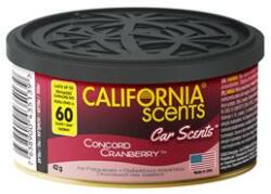 California Scents Autóillatosító konzerv, 42 g, CALIFORNIA SCENTS Concord Cranberry (UCSA14)