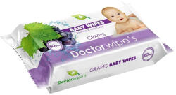 Doctor Wipe's Doctor Wipe s Servetele umede, 60 buc, Struguri