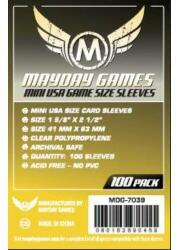 Mayday mini US kártyavédő (sleeve) - 41*63 mm (100 db/csomag) (GAM34279)