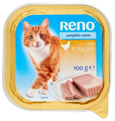 Reno Cat 100g Baromfi Alutálcás macskaeledel - tenyesztoitap