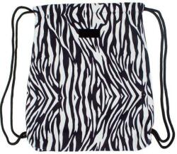 Starpak Zebra mintás tornazsák, kis táska (446572)