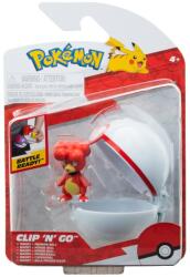 Pokémon - Set 2 figurine Clip n Go, (Magby & Premier Ball) S15 (ASMPKW3139)