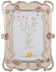 Clayre & Eef Rózsaszín virágos képkeret - szep-otthon - 6 800 Ft