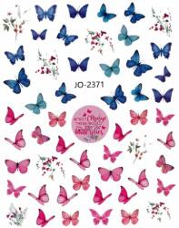 Körömmatrica - JO-2371 pillangó