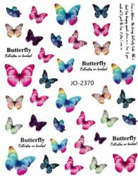 Körömmatrica - JO-2370 pillangó