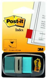 Post-it index jelölőcimke, műanyag tokban 50db, Kék