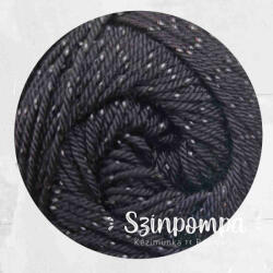 Kartopu Lotus Lux - Fekete, csillogó fém szállal