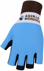 Bonavelo Kerékpáros kesztyű rövid ujjal - AG2R 2020 - kék/fehér/barna