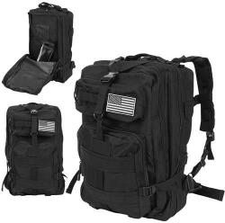  XL fekete katonai hátizsák