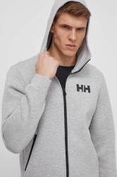 Helly Hansen sportos pulóver Hydropower Ocean 2.0 szürke, sima, kapucnis, 34264. - szürke L