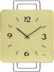 AMS Ceas de perete AMS W9691 auriu