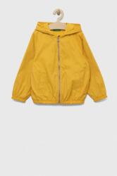 Benetton gyerek dzseki sárga - sárga 150 - answear - 15 990 Ft