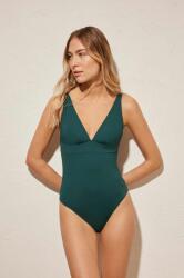 Women'Secret egyrészes fürdőruha PERFECT FIT 1 zöld, enyhén merevített kosaras, 5527093 - zöld XL