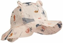 Liewood gyerek pamut sapka Amelia Printed Sun Hat With Ears pamut - többszínű 9-12 hónap