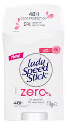 Lady Speed Stick Deodorant solid pentru femei Lady Speed Stick Zero % Rose Petals, 40 g (7509546671376)