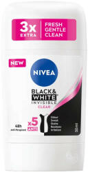 Antiperspirant Stick Invisible Black & White Clear 48h Nivea, 50 ml