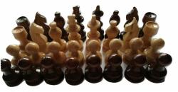 Magic Puzzle Box Új kézzel készített mogyoró fa sakkfigura készlet 5, 7 cm hosszú a király barna (_d2a0f958e)