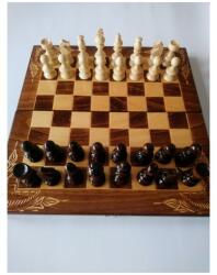 Magic Puzzle Box Kézzel készített fa sakkkészlet sakktábla doboz fa sakkfigurák backgammon dáma társasjáték (_0657bd1f8)